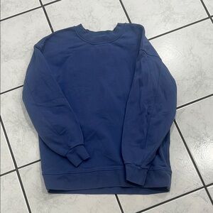 Lululemon perfectly oversized crew. Water drop. Size 4